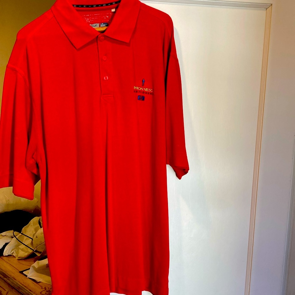 HP BYRON NELSON SHORT SLEEVE POLO!